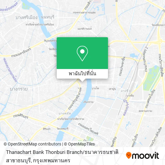 Thanachart Bank Thonburi Branch / ธนาคารธนชาติ สาขาธนบุรี แผนที่