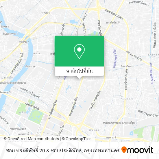 ซอย ประดิพัทธิ์ 20 & ซอยประดิพัทธ์ แผนที่