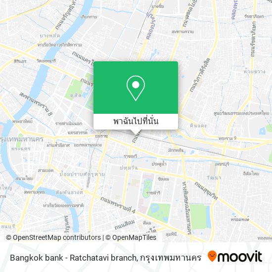 Bangkok bank - Ratchatavi branch แผนที่