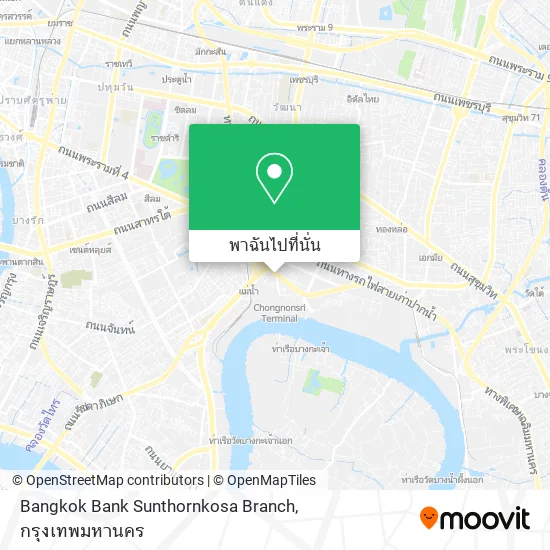 Bangkok Bank Sunthornkosa Branch แผนที่
