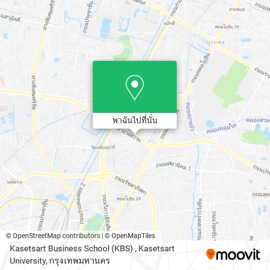 Kasetsart Business School (KBS) , Kasetsart University แผนที่