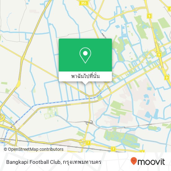 Bangkapi Football Club แผนที่