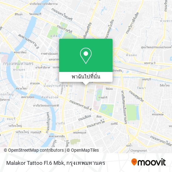 Malakor Tattoo Fl.6 Mbk แผนที่