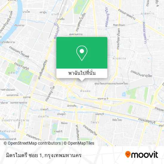 มิตรไมตรี ซอย 1 แผนที่