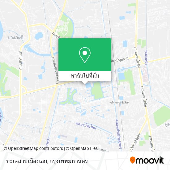 ทะเลสาบเมืองเอก แผนที่