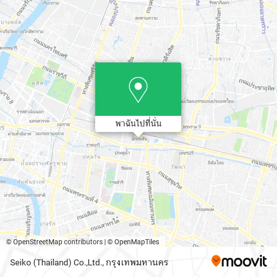 Seiko (Thailand) Co.,Ltd. แผนที่