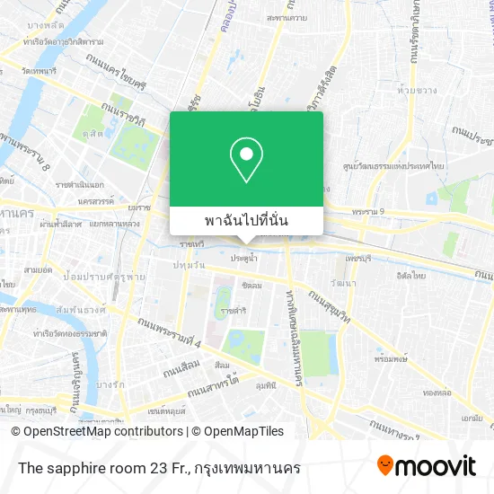 The sapphire room 23 Fr. แผนที่