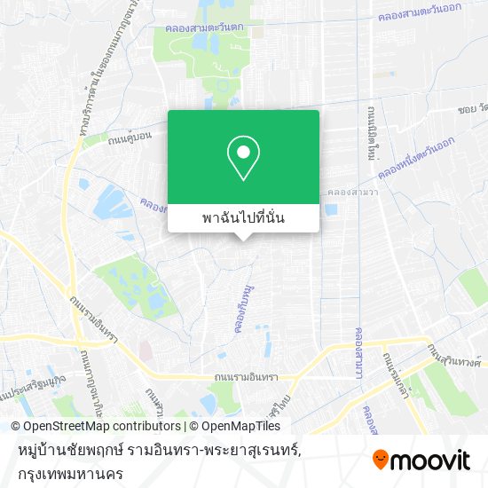 หมู่บ้านชัยพฤกษ์ รามอินทรา-พระยาสุเรนทร์ แผนที่