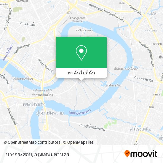 บางกระสอบ แผนที่
