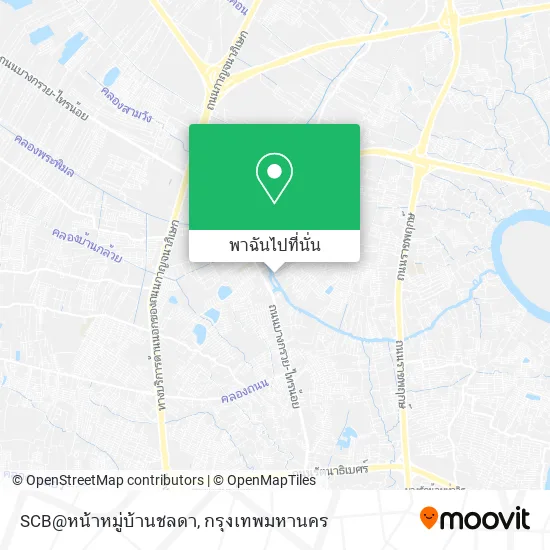 SCB@หน้าหมู่บ้านชลดา แผนที่