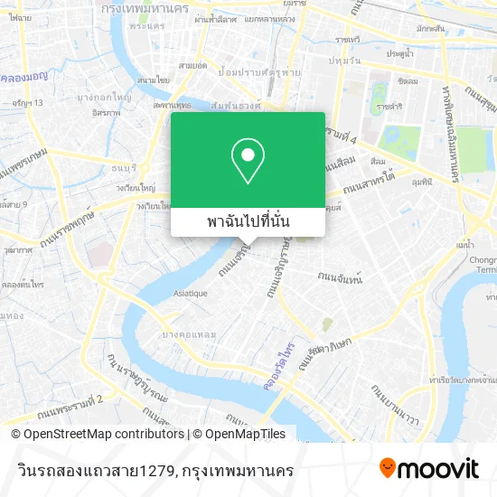 วินรถสองแถวสาย1279 แผนที่