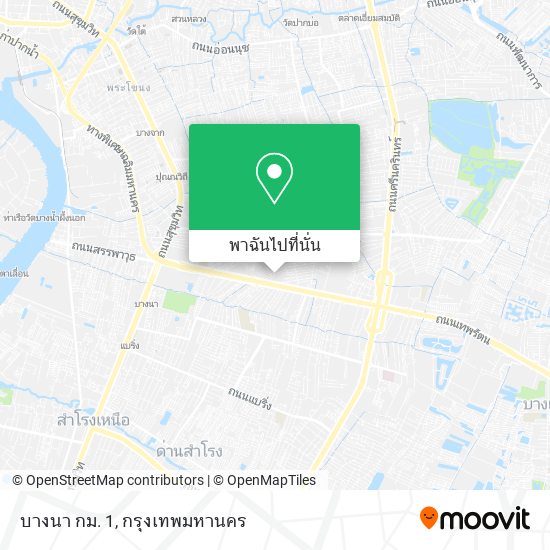 บางนา กม. 1 แผนที่