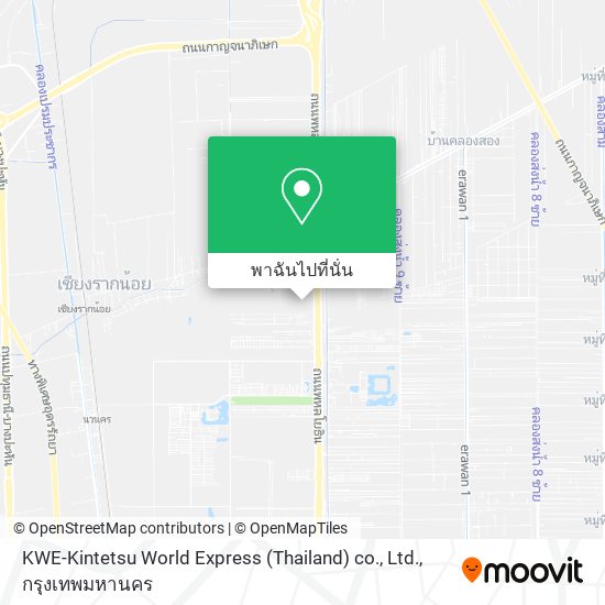 KWE-Kintetsu World Express (Thailand) co., Ltd. แผนที่