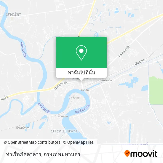 ท่าเรือภัตตาคาร แผนที่