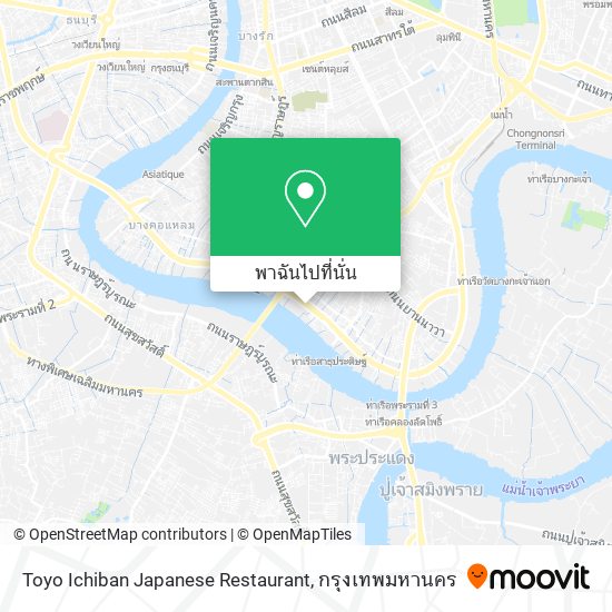 Toyo Ichiban Japanese Restaurant แผนที่