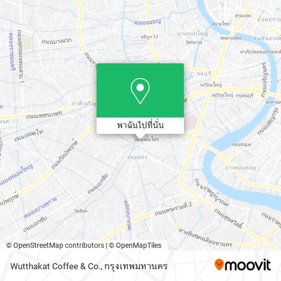 Wutthakat Coffee & Co. แผนที่