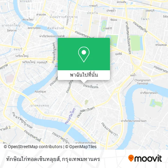 ทักษิณไก่ทอดเซ็นหลุยส์ แผนที่