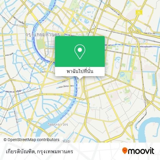 เกียรติบัณฑิต แผนที่