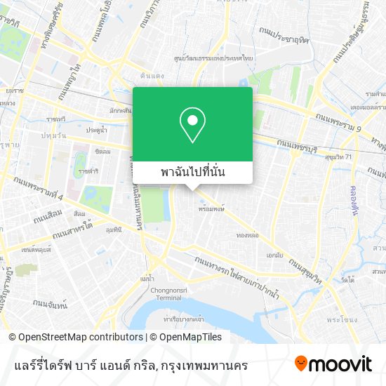 แลร์รี่ไดร์ฟ บาร์ แอนด์ กริล แผนที่