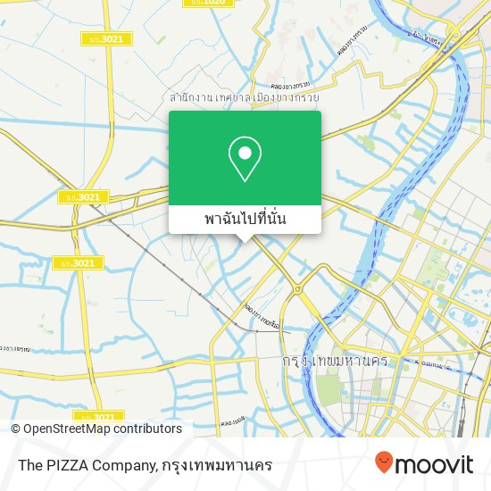 The PIZZA Company, อรุณอมรินทร์, กรุงเทพมหานคร 10700 แผนที่