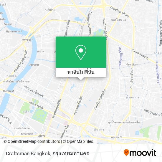 Craftsman Bangkok แผนที่