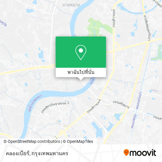 คลองเบียร์ แผนที่