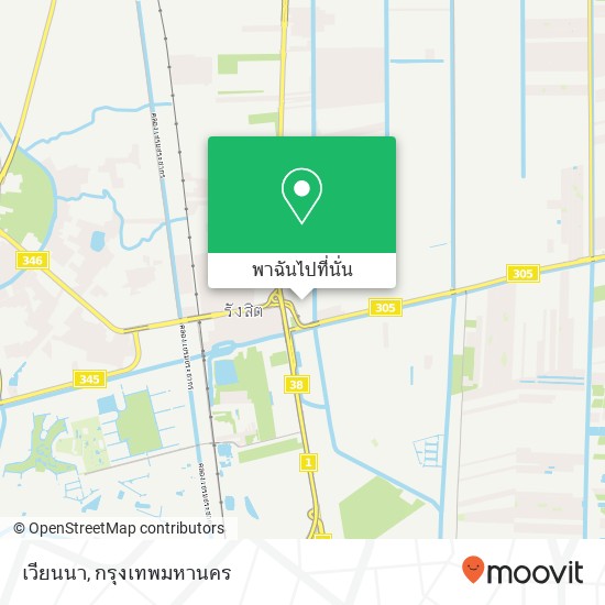 เวียนนา, ประชาธิปัตย์, ธัญบุรี 12130 แผนที่