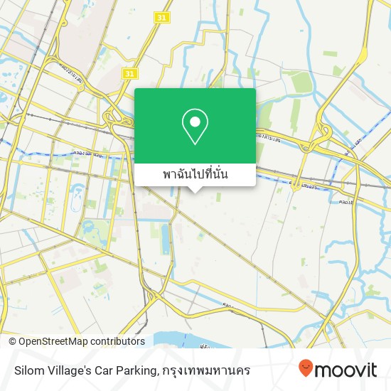 Silom Village's Car Parking แผนที่