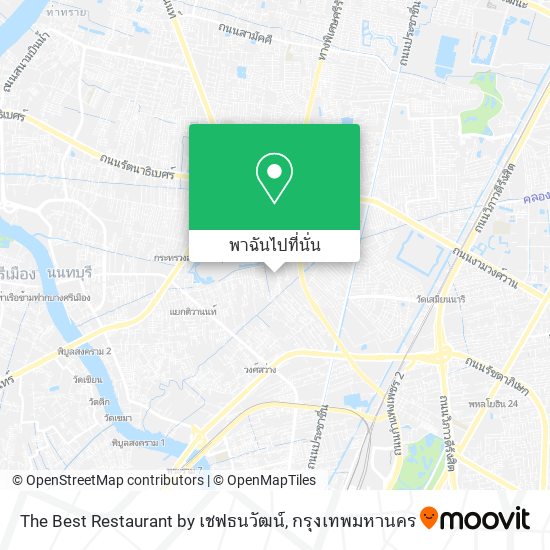 The Best Restaurant by เชฟธนวัฒน์ แผนที่