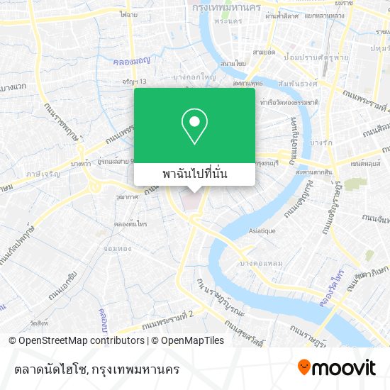 ตลาดนัดไฮโซ แผนที่