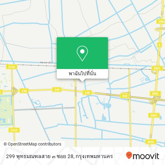 299 พุทธมณฑลสาย ๓ ซอย 28 แผนที่