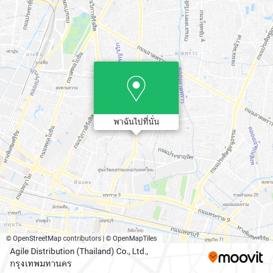 Agile Distribution (Thailand) Co., Ltd. แผนที่