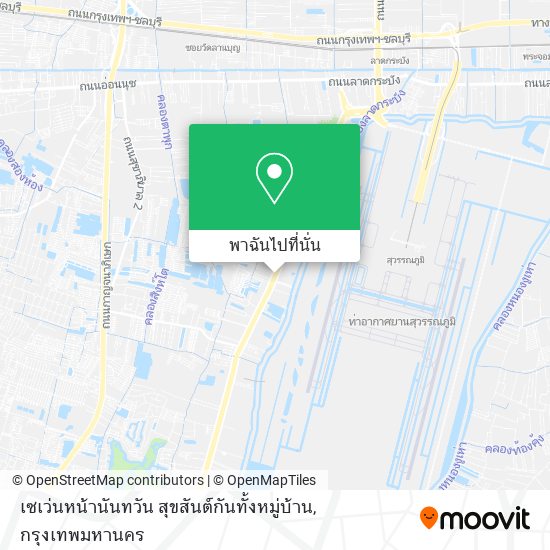 เซเว่นหน้านันทวัน สุขสันต์กันทั้งหมู่บ้าน แผนที่