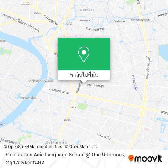 Genius Gen Asia Language School @ One Udomsuk แผนที่