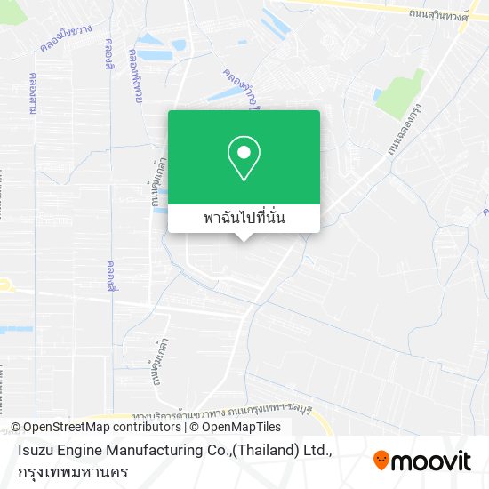 Isuzu Engine Manufacturing Co.,(Thailand) Ltd. แผนที่