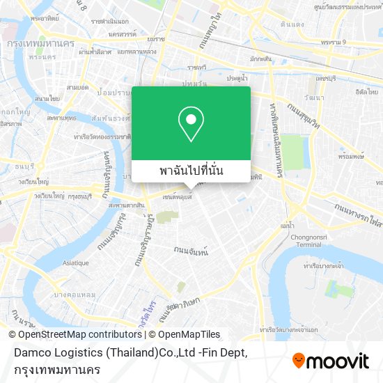 Damco Logistics (Thailand)Co.,Ltd -Fin Dept แผนที่