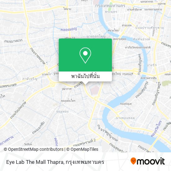 Eye Lab The Mall Thapra แผนที่