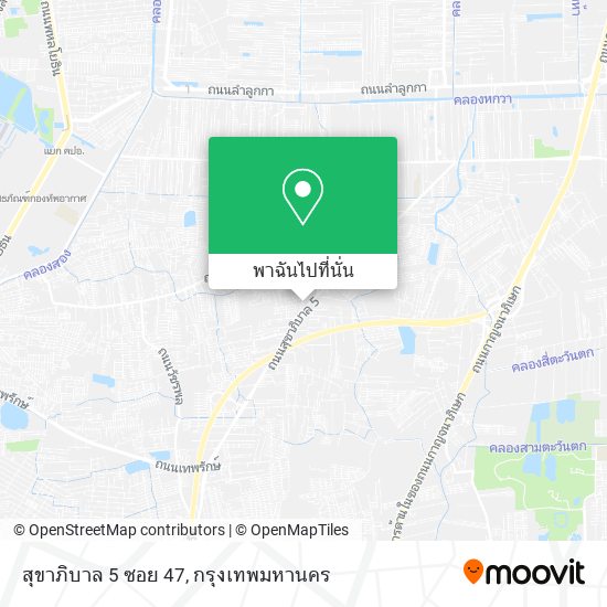 สุขาภิบาล 5 ซอย 47 แผนที่