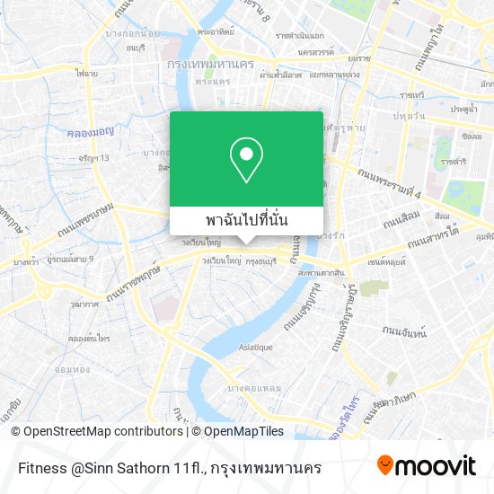 Fitness @Sinn Sathorn 11fl. แผนที่