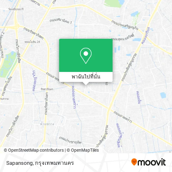Sapansong แผนที่