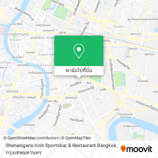 Shenanigans Irish Sportsbar & Restaurant Bangkok แผนที่