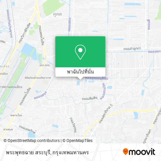 พระพุทธฉาย สระบุรี แผนที่