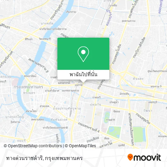 ทางด่วนราชดำริ แผนที่