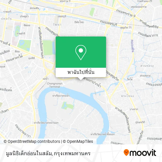 มูลนิธิเด็กอ่อนในสลัม แผนที่