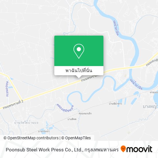 Poonsub Steel Work Press Co., Ltd. แผนที่