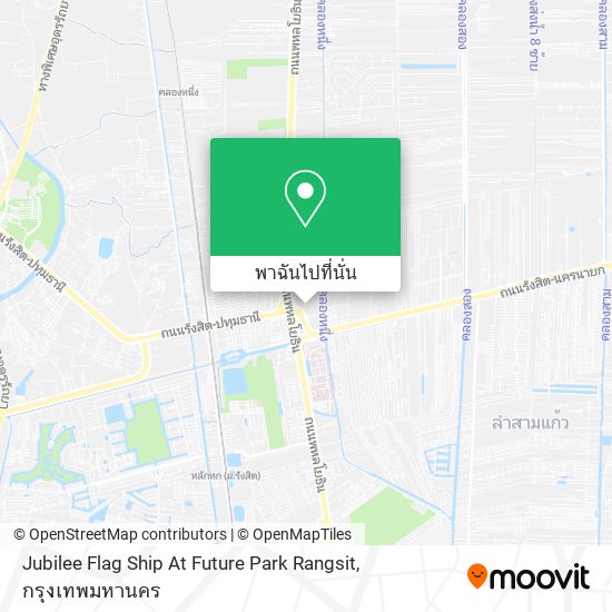 Jubilee Flag Ship At Future Park Rangsit แผนที่