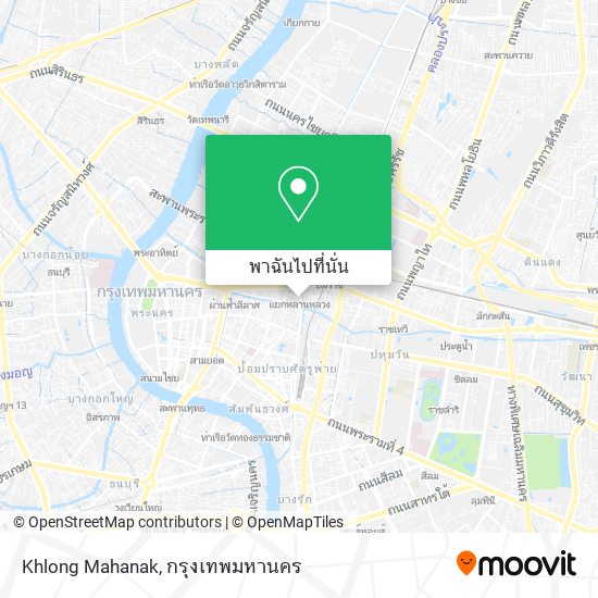 Khlong Mahanak แผนที่
