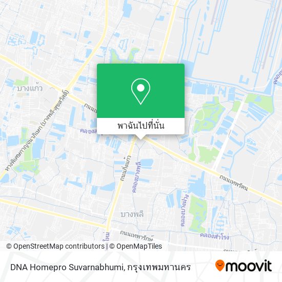 DNA Homepro Suvarnabhumi แผนที่