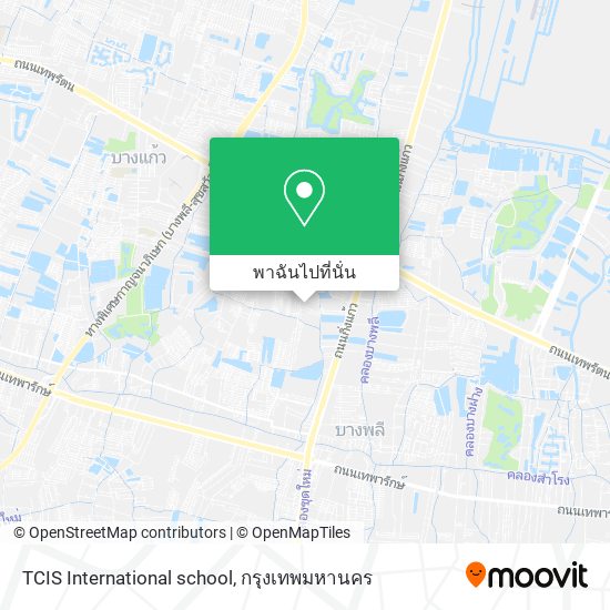 TCIS International school แผนที่