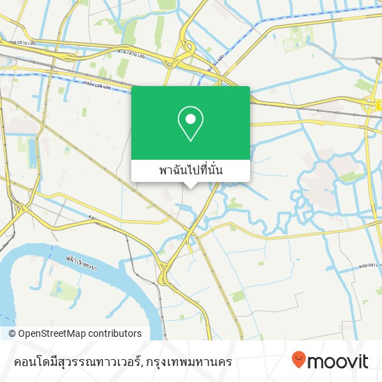 คอนโดมีสุวรรณทาวเวอร์ แผนที่